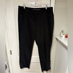 Ivanka Truck Black Dress Pant | Size 16